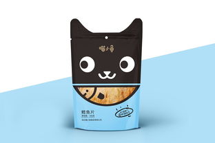 “喵小魚”魚類休閑食品系列包裝設計 讓美味躍然于視覺的海洋